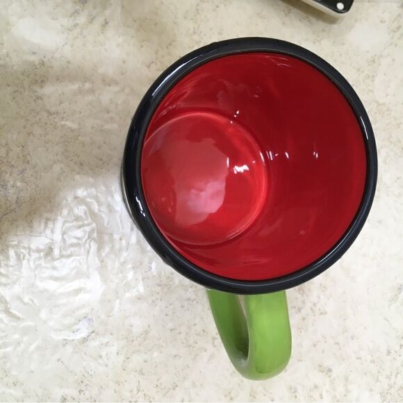 CRACKER BARREL MERRY MERRY CHRISTMAS LARGE MUG AND PLATE - Picture 6 of 10